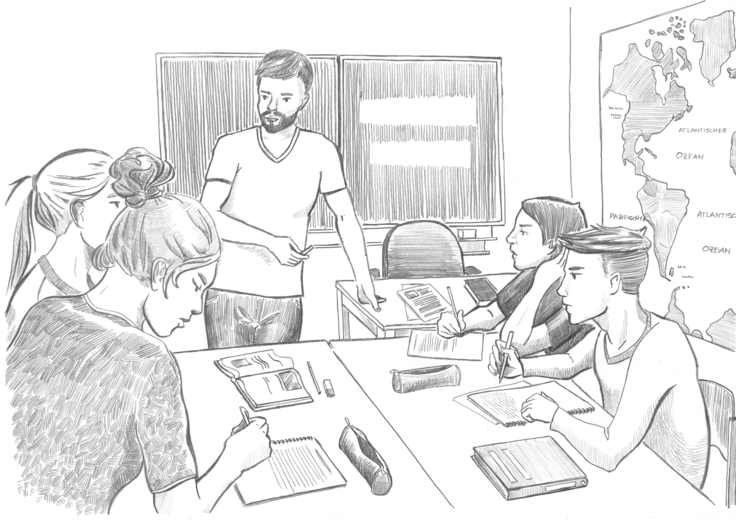 Zeichnung Jugendarrest